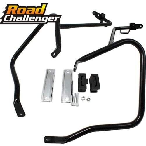 Motorbike Saddlebag Bracket Guard Bars For Harley Touring Road King Electra Glide 2014-2018 FLHR FLHX FLHT FLHXS FLRTX