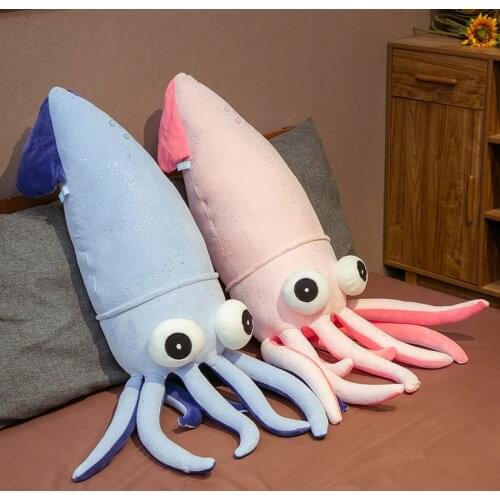 Soft Plush Sea Animal Octopus Toy Stuffed cuttlefish Doll Kawaii squid Doll Kids Birthday Gift