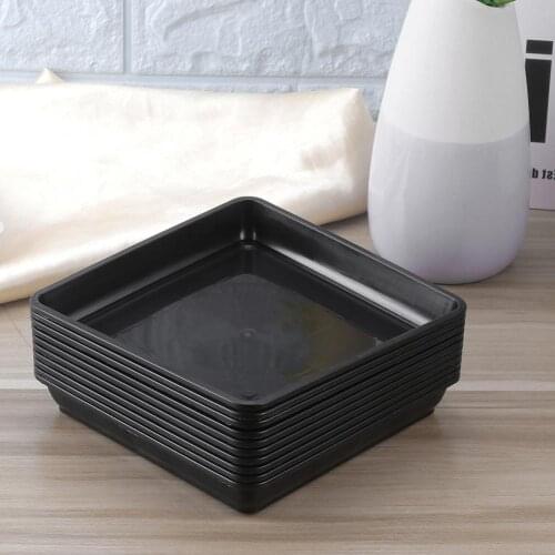 1Pc Square Flowerpot Base Water Container Plant Tray Household Indoor Ornament Decor Garden Balcony Flower Pot Planter Trays