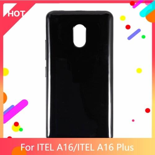 A16 Case Matte Soft Silicone TPU Back Cover For ITEL A16 Plus Phone Case Slim shockproof