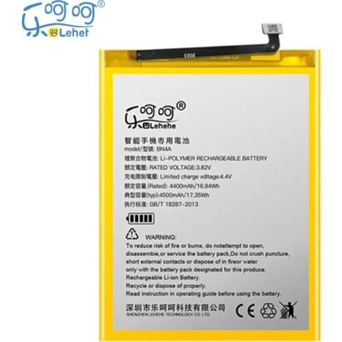Original LEHEHE BN4A Battery for Xiaomi Redmi Note7 Note7Pro 4500mAh High Capacity Version Replacement Batteries with Tool Gift