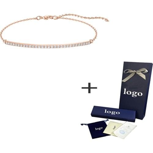 New ONLY Bracelet Rose Gold Simple Temperament Ladies Jewelry For Mom And Girlfriend Fashion Romantic Birthday Gift