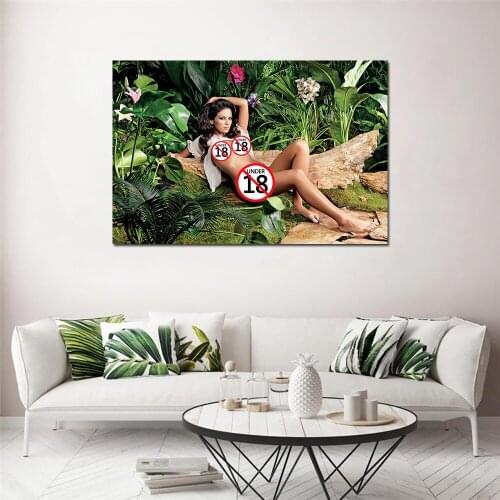 Wall Art Hot Beauty Beautiful Model Poster and Print Canvas Painting for Bedroom Living Room Decor