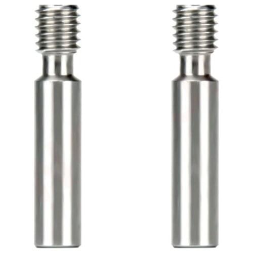 2021 All-Metal V6 Heat Break Titanium & Alloy 3D Printer Heat Break Throat MK8 1.75mm V6 Hotend Heater Block