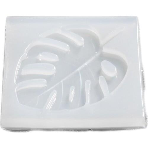 Leaf Transparent Crystal Epoxy Gel Silicone Mold UV Resin Glue Molds Cake Sugar Chocolate Crafts Mould DIY Jewelry Making