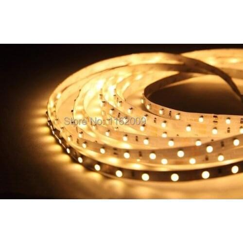 High brightness SMD 2835 LED Strip Light No Waterproof DC12V 120LEDs/M 600leds 5m Warm white,Cool white Color ! Free shipping