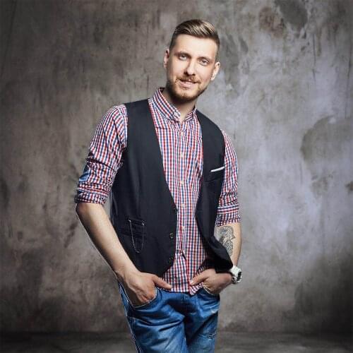 Vinyl Cloth Photography Backdrop Old Master Light Gary Pure Solid Color Brick Background Photo Studio Photobooth Photophone