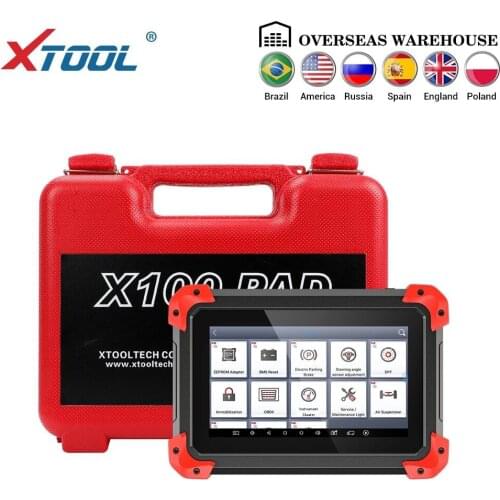 XTOOL X100 PAD OBD2 Auto Key Programmer Car Scanner Special Functions ECU ABS EEPROM Adapter Code Reader Tool lMMO Update Online