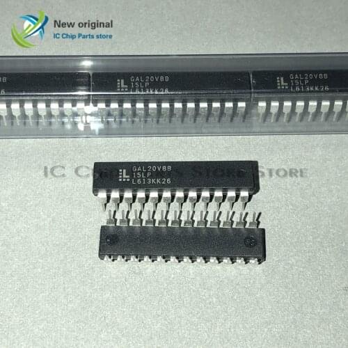 10/PCS GAL20V8B-15LP GAL20V8B DIP24 Integrated IC Chip New original