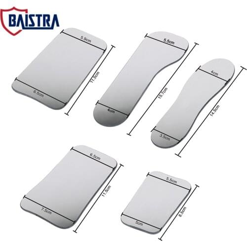 5pcs/Box Dental Glass Photography Mirror Double-Sided Reflector Disinfected