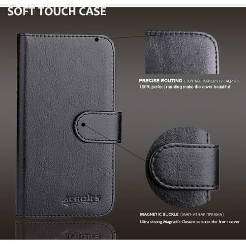6 Colors Blackview A60 Pro Case Side Leather Fashion Vintage Blackview A60 Pro Slip-resistant Protective Phone Cover Credit Card