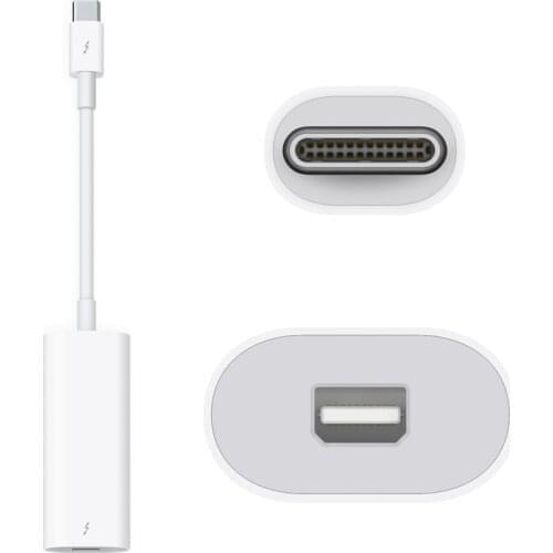 Xiwai 40Gbps USB-C Thunderbolt 3 Port to Thunderbolt 2 Adapter for 2016 Macbook Pro Display MC914 & Hard Disk