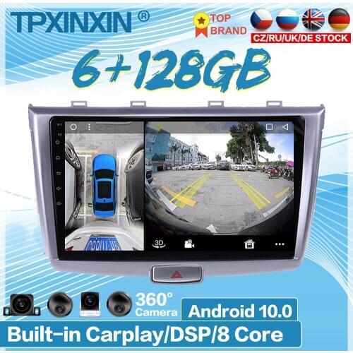 For Haval H6 Sport 2016-2018 Car Android 10 360 HD Auto Surround View Camera Car Multimedia Player Audio Stereo Tape Recorder