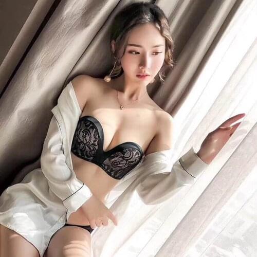 Strapless Bra Women Invisible Strapless Bra Anti-slip Sexy Push Up Bras Wireless Girls Fashion Underwear Women Fashion 2019