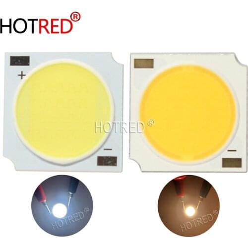 5pcs COB Chip 3W 7W 20W 1215 1313 1919 Light Bead for LED Bulb Integrated SMD diode high brightness led cob DIY track lingt