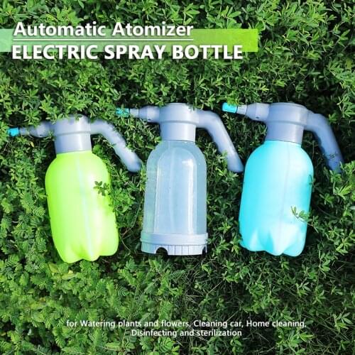 2 L Electric Garden Sprayer Automatic Plant Spray Bottle For House Flower Indoor Handheld Gardening Watering Can Spritzer Tool