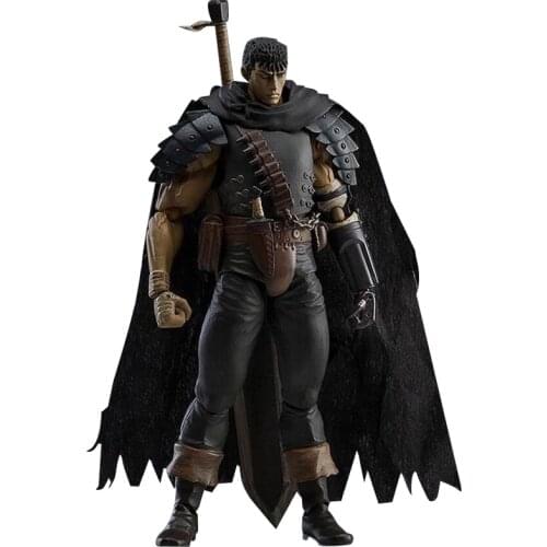 Figma 359 Berserk Guts: Black Swordsman anime figures Guts warrior 17cm PVC action figure Adult Collection Model Toys Doll Gift