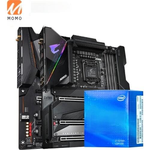 I7 10700 10700K Boxed Z490 CPU Motherboard Set 10 Generation I710700k