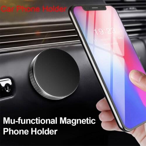 Magnetic Mobile Phone Holder Car Dashboard Mobile Bracket Cell Phone Mount Holder Stand Universal Magnet Wall Sticker