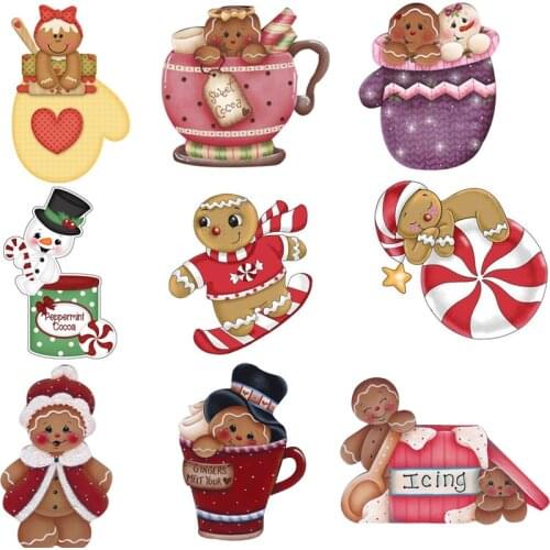Gingerman Cocoa Embossing Cutting Dies Create Your Personalized Birthday Metal Cutting Dies New 2020 Christmas