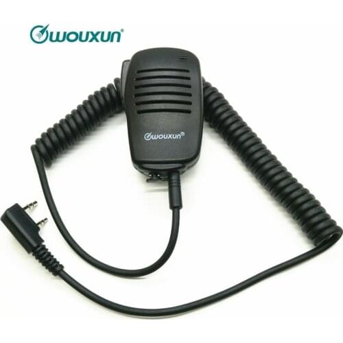 WOUXUN Speaker Mic Mini Handheld Microphone for Wouxun KG-UVD1P UV6D Baofeng series Kenwood etc ham Orginal Microphone