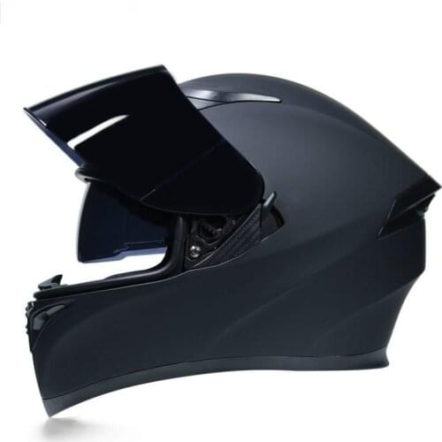 2020 New Stylish Four Season Double Shield Motorcycle Helmet DOT ECE Approved Flip Up Bluetooth Motorbike Helmet Motorbikes 21