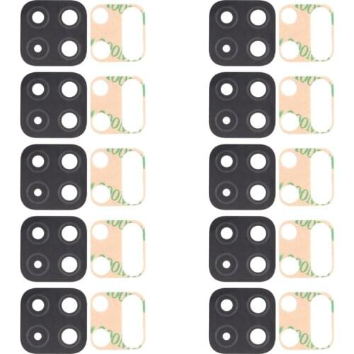 10 PCS Back Camera Lens for Samsung Galaxy A22 SM-A225 Replacement Components Repair Parts