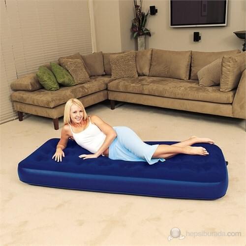 Bestway Single Personality Single Layer Inflatable Bed home camp can be used in garden inflatable bed