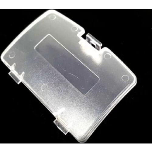 Crystal Clear Transparent White Battery Door Cover For Nintendo Gameboy Color GBC