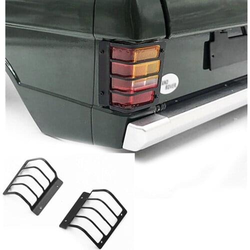 1 pair Tail Light Guard Grill for 1/10 Range Rover Classic Body RC Car Parts Accessories