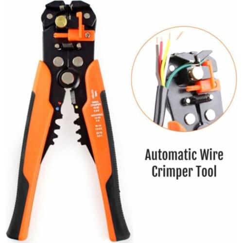 Self Adjustable Cable Wire Crimping Tool Wire Stripper Multifunctional Automatic Cable Wire Strippers 0.2-6.0mm Cutting Tools