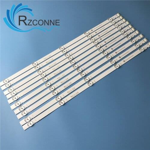 512mm LED backlight strip 5 lamp for Skyworth 50 inch LCD TV 50G3 50G2A V500DJ6-MD1 50F5 3V update CCFL