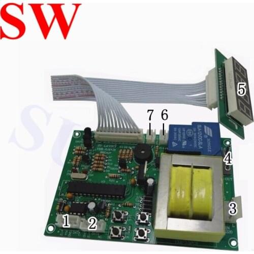 JY-16 110V coin operated Timer board Timer Control Board Power Supply with coin acceptor selector time board for washing machine