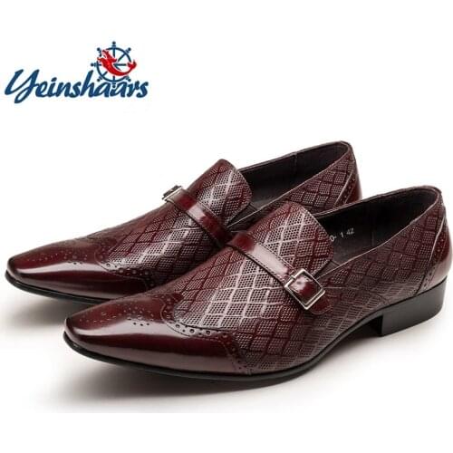 Mens Leather Shoes Yeinshaars China
