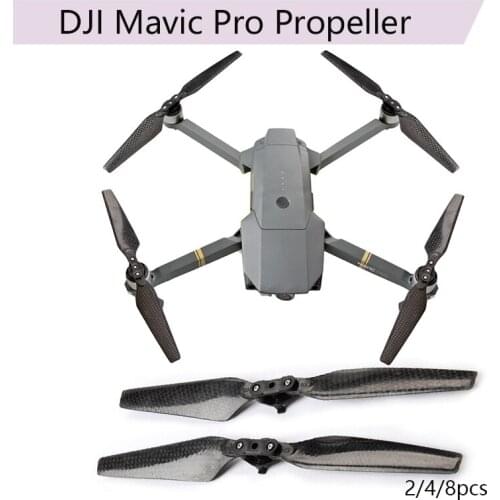 2/4/8pcs 8330 Carbon Fiber Propeller for DJI Mavic Pro Drone Props Folding Quick Release Blades Parts Replacement Accessories