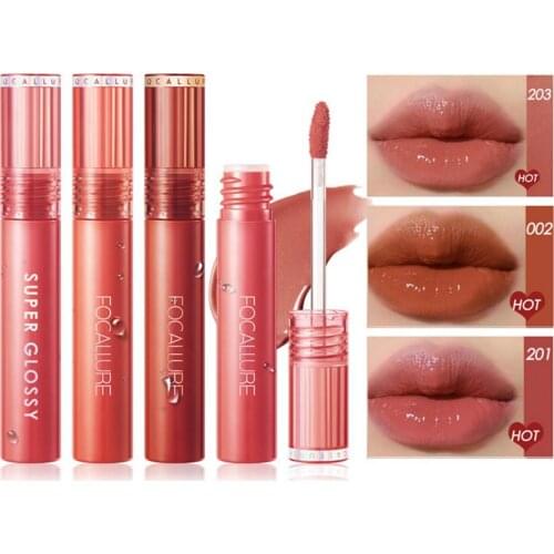 2.4g Lip Glaze Moisturizing Long Lasting Cosmetics Ladies Silky Liquid Lipstick for Makeup