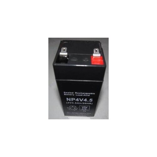 Free shipping 1pcs 4V 4.5Ah lead acid battery rechargeable battery Emergency light electronics said the battery