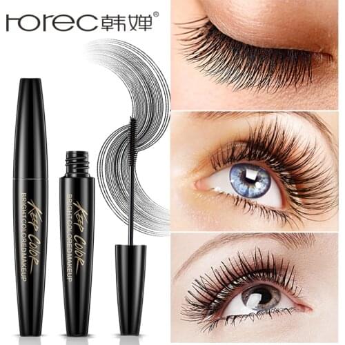 Black Mascara Eyelashes 4D Lengthening Makeup Waterproof Volume Eye Cosmetics