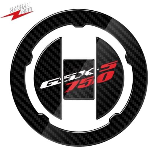 For Suzuki GSXS750 GSX-S750 2015 2016 3D Carbon-look Motorcycle Fuel Gas Cap Protector Decals