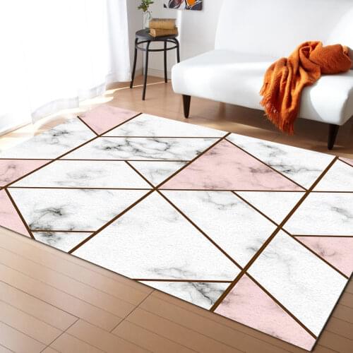 Marble patterned geometric carpet home rug rug for living room area rug large rugs tatami carpets for bed room large prayer mat