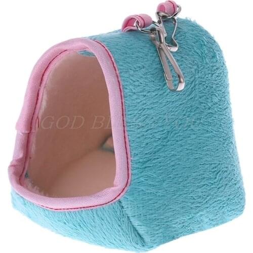 Hamster Cage Hammock Guinea Pig Sleeping Bed Winter Warm Small Animal House Drop Shipping