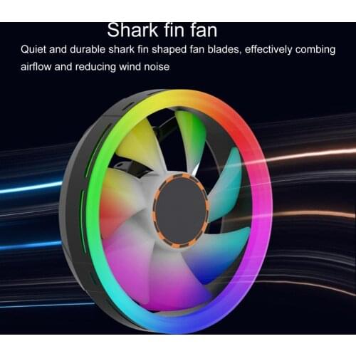 CPU Cooler Cooling Fan For Intel LED Silence Fan Radiator Heatsink Cooler Support For Intel LGA 115X Series 1150 1151 1155 1156