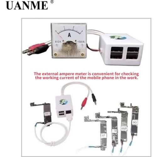 UANME Maintenance power supply line Built-in chip Multiple protection for iphone se/5/5c/5s/6g/6p/6s/6sp/7g/7p/8g/8p/x Cable