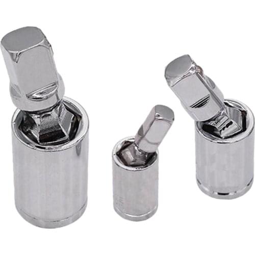 MagiDeal The Moment Store-3PCS Set Swivel Impact Adapter Universal Joint Driver Socket