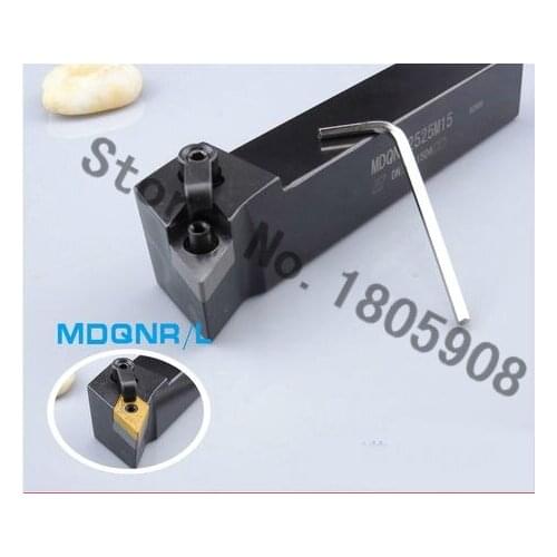 MDQNR2525M11, 25*25*150mm Metal Lathe Cutting Tools,CNC Turning Tool,Lathe Machine Tools, External Turning Tool Type MDQNR/L