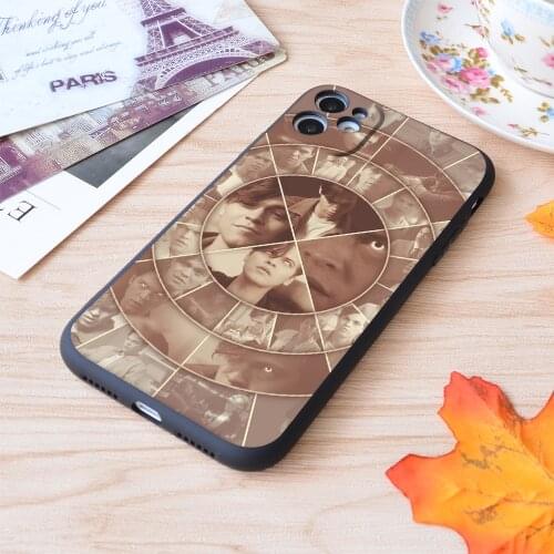 For iPhone Jack Kline Collage Print Soft Matt Apple iPhone Case