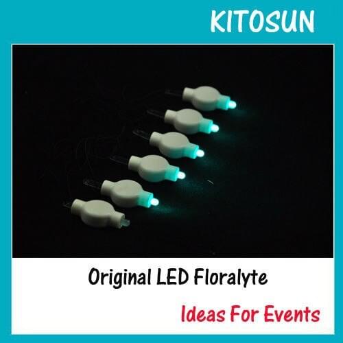 Factory Direct Deal!!! Super Bright CR2032 Battery Operated Hanging LED Floralyte With Fish Wire For Paper Lantern Lighting