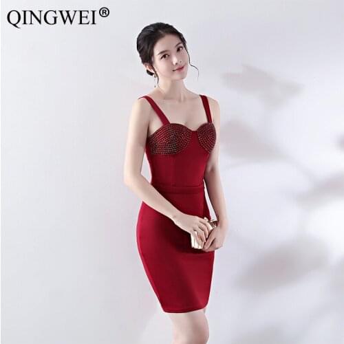 Однотонные летние платья QINGWEI China At AliExpress
