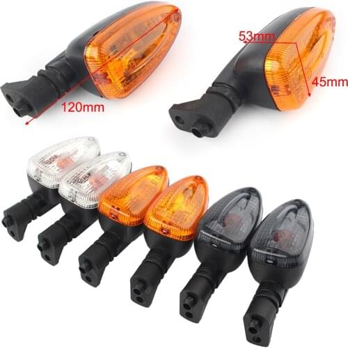 Motorcycle Clear Turn Signal Indicator Light For BMW F800ST R1200GS F650GS F800GS F800R F800S K1300R Blinker