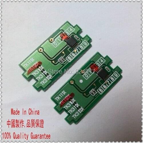 For Kyocera TK-5140 TK-5141 TK-5142 TK-5143 TK-5144 Refill Toner Chip,For Kyocera P6130 M6030 M6530 6130 6030 6530 Toner Chip